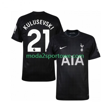 Koszulka Tottenham Hotspur Kulusevski 21 Wyjazdowe Stroje Piłkarskie 2025/26 Krótki Rękaw